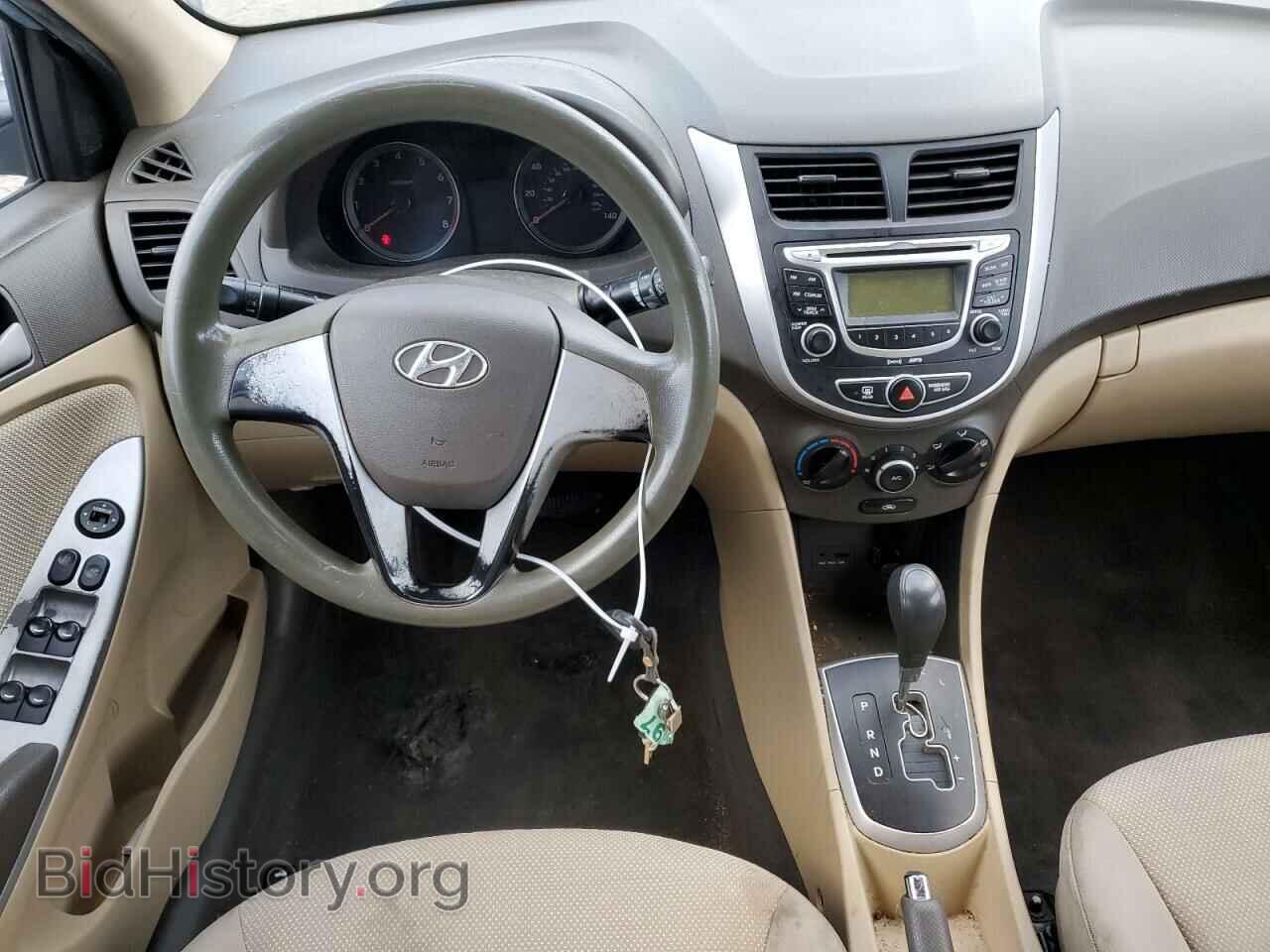2013 HYUNDAI ACCENT - VIN: KMHCT4AE0DU425749 - Фото 8