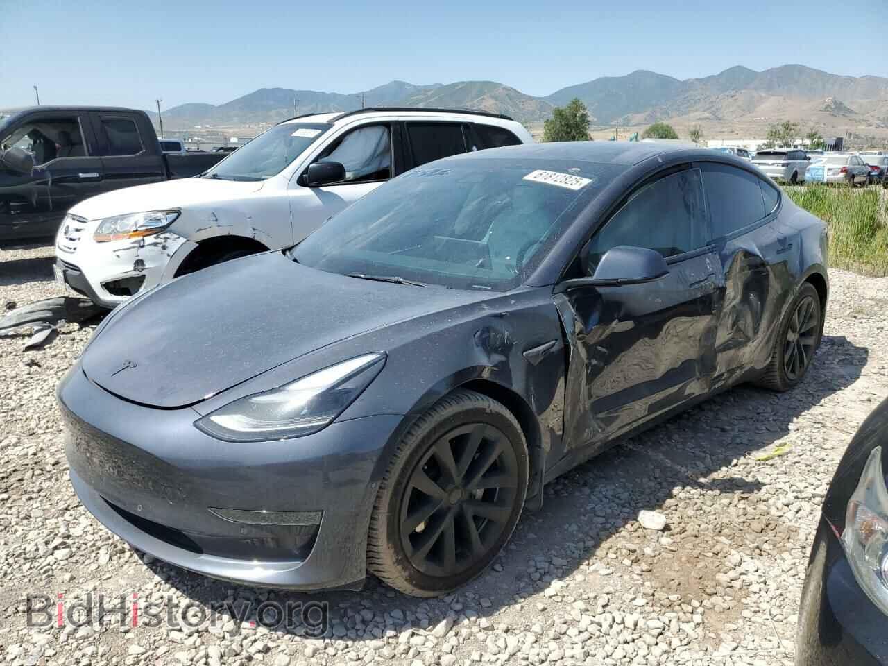 Фотография 5YJ3E1EA3NF348924 - TESLA MODEL 3 2022