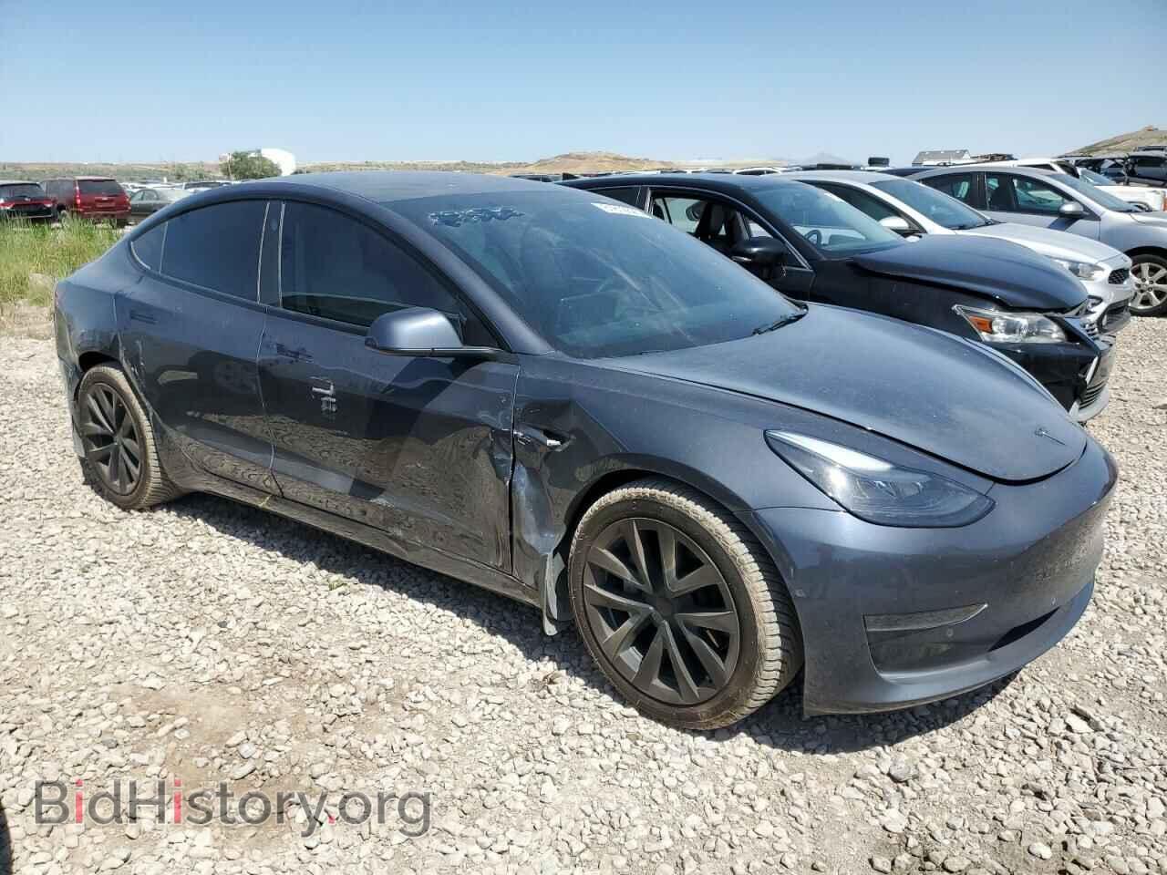 2022 TESLA MODEL 3 - VIN: 5YJ3E1EA3NF348924 - Фото 4