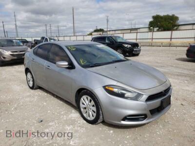 2014 Dodge DART Dart SXT, серый — VIN 1C3CDFBB0ED742504, Copart