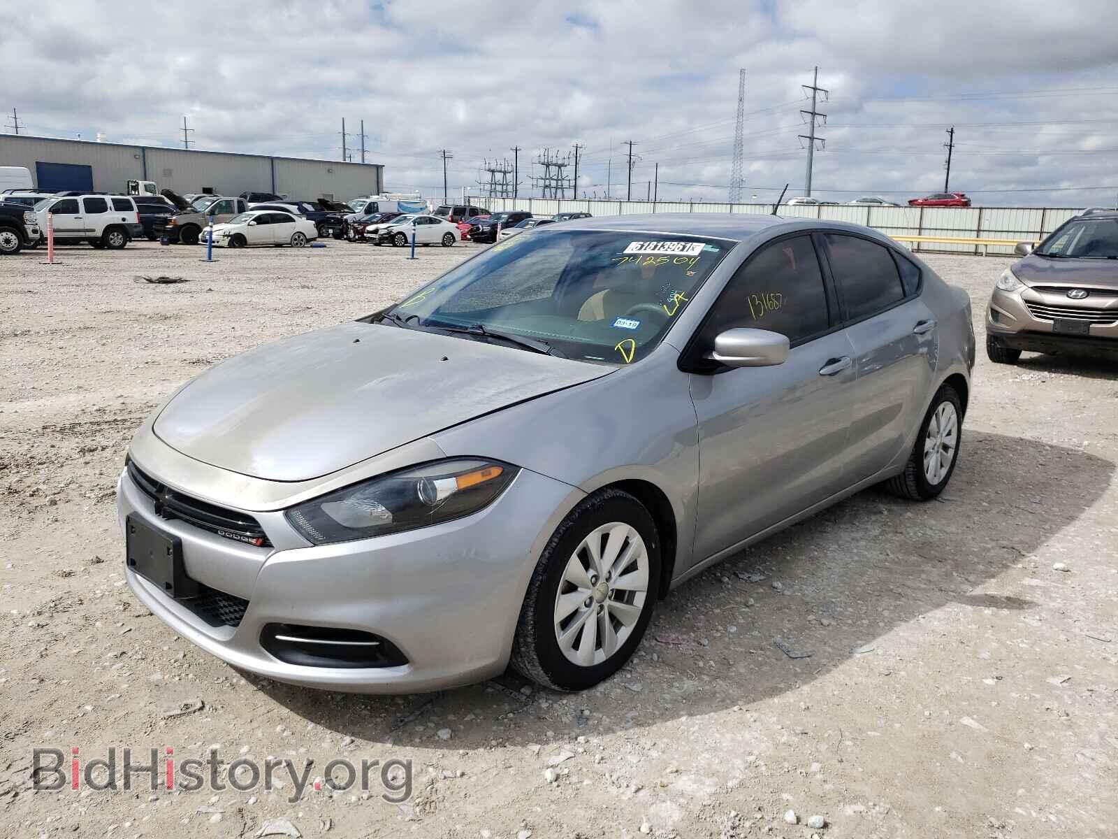 2014 DODGE DART - VIN: 1C3CDFBB0ED742504 - Фото 2