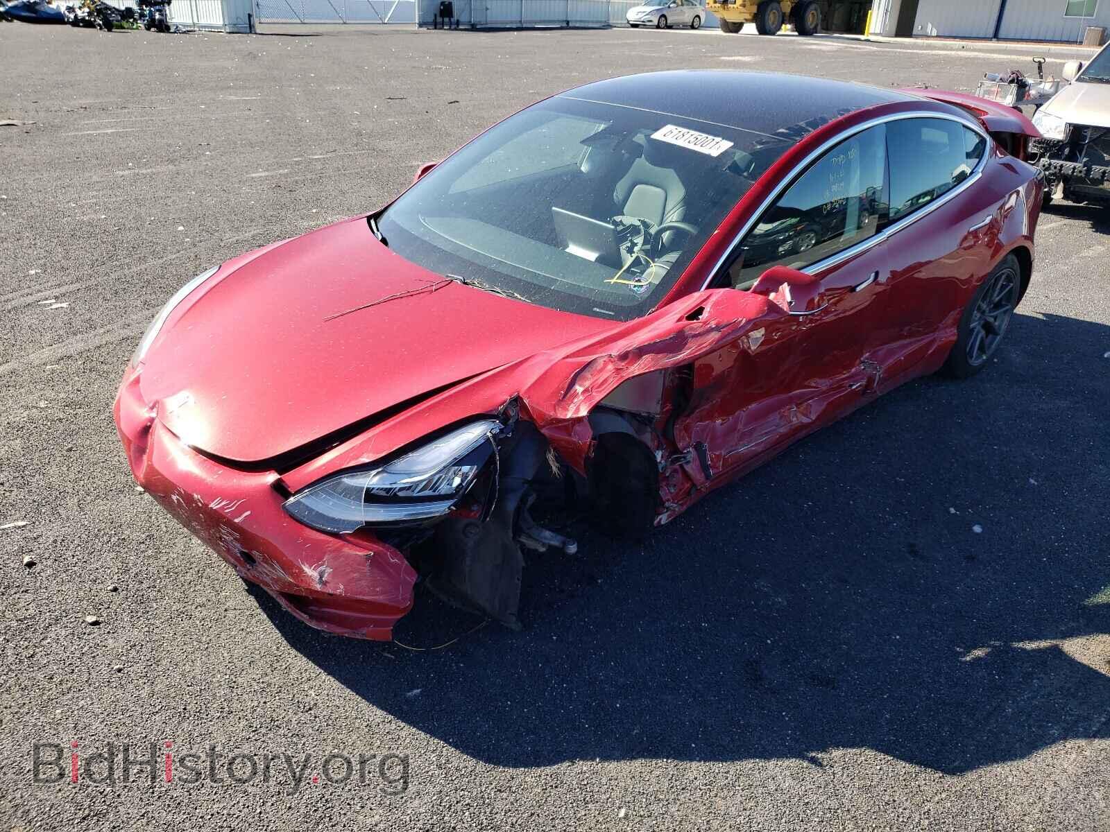 2019 TESLA MODEL 3 - VIN: 5YJ3E1EB3KF408219 - Фото 2