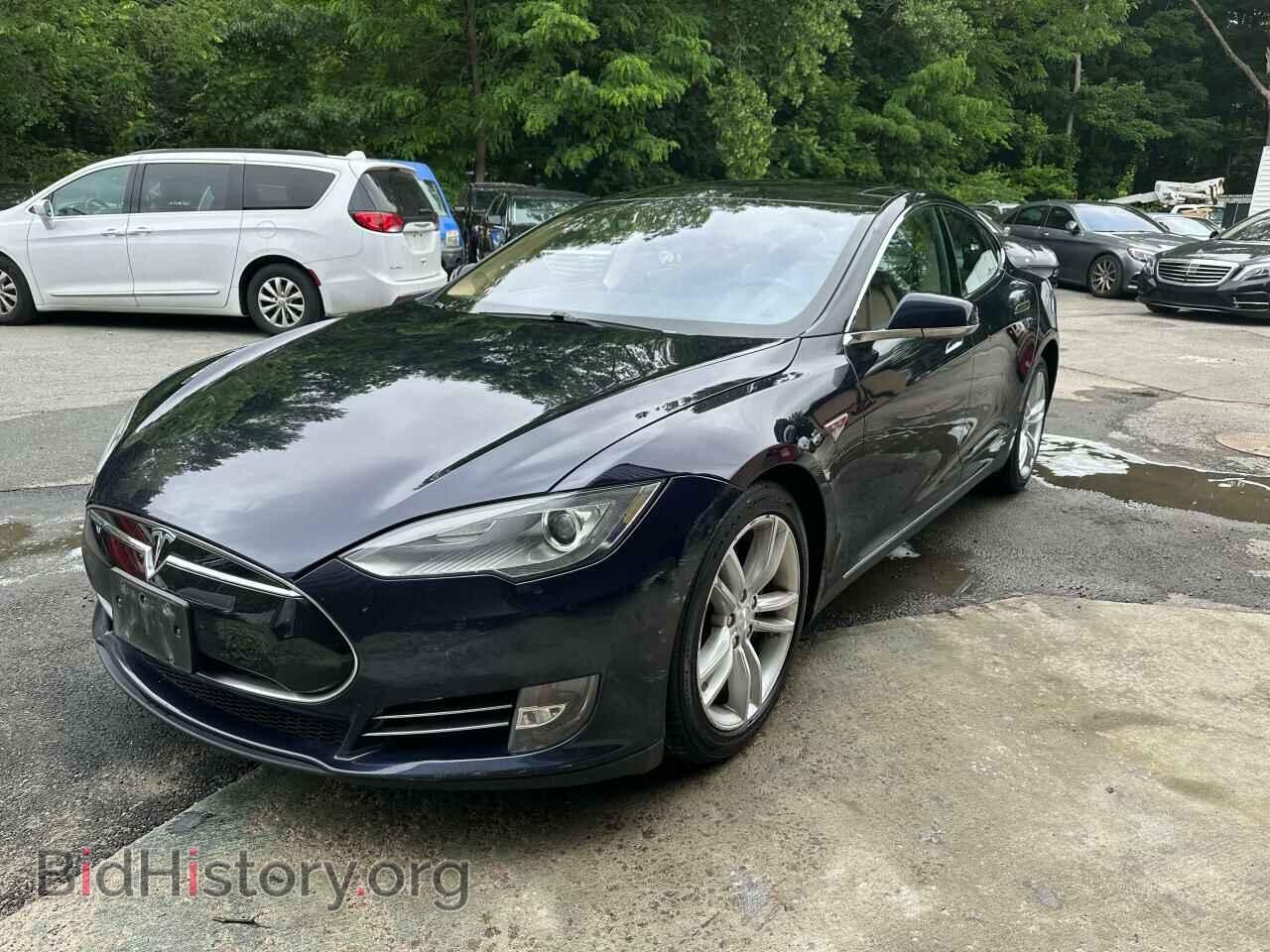 2014 TESLA MODEL S - VIN: 5YJSA1H14EFP41320 - Photo 2