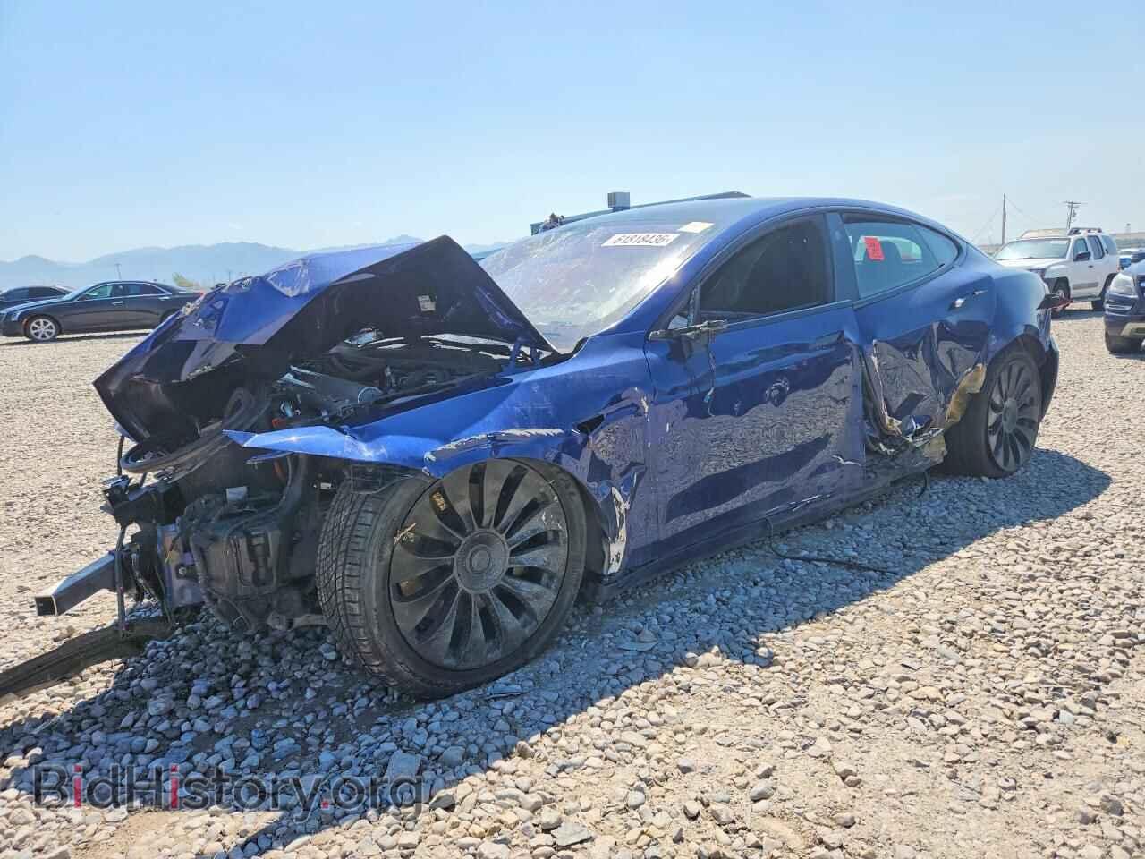 Photo 5YJSA1E66NF463567 - TESLA MODEL S 2022