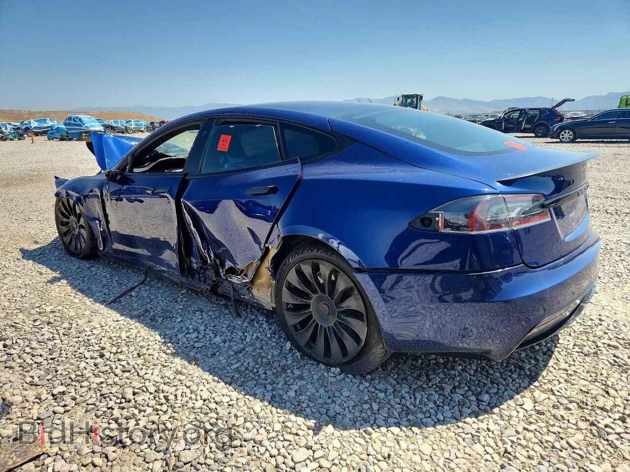 2022 TESLA MODEL S - VIN: 5YJSA1E66NF463567 - Фото 2