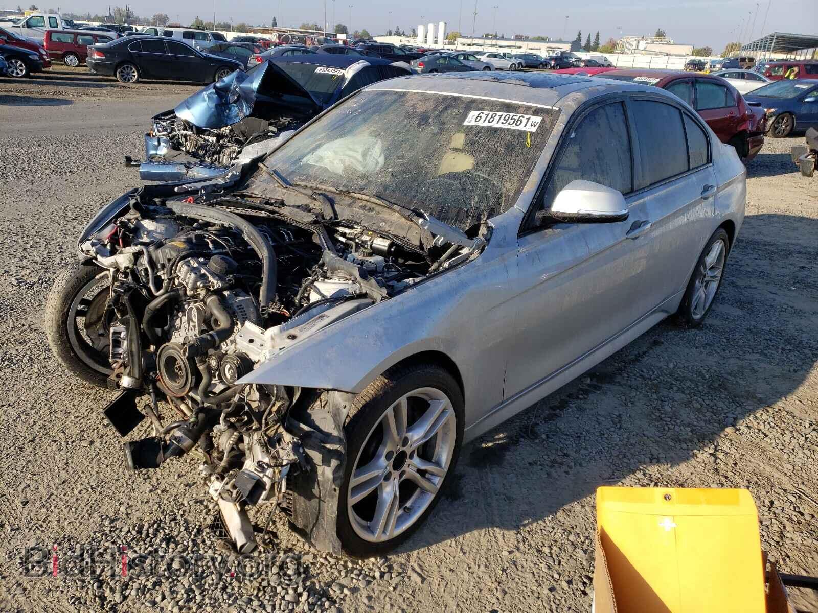 2013 BMW 3 SERIES - VIN: WBA3A9G52DNP36170 - Фото 2
