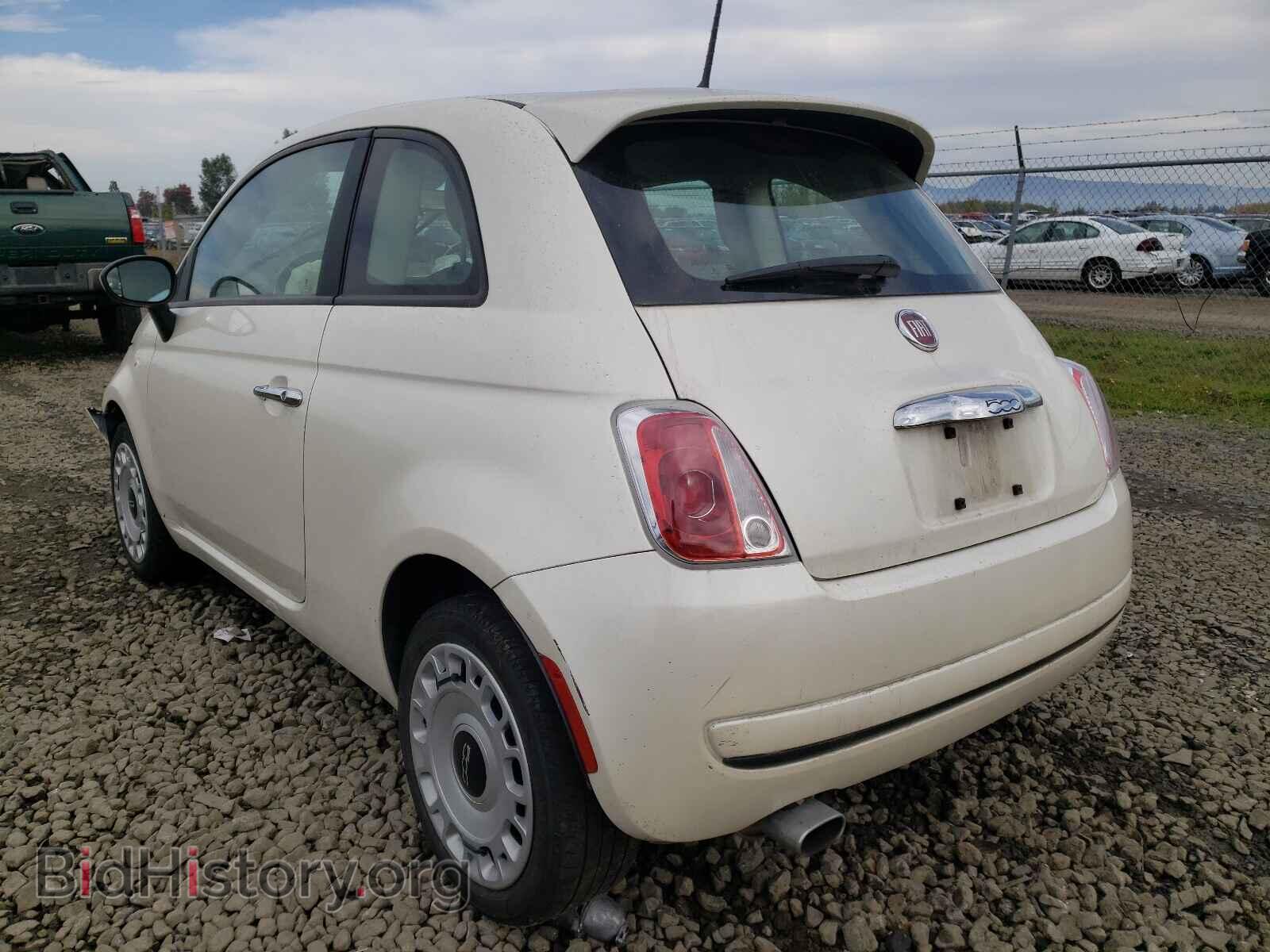 2013 FIAT 500 - VIN: 3C3CFFAR8DT741229 - Фото 3