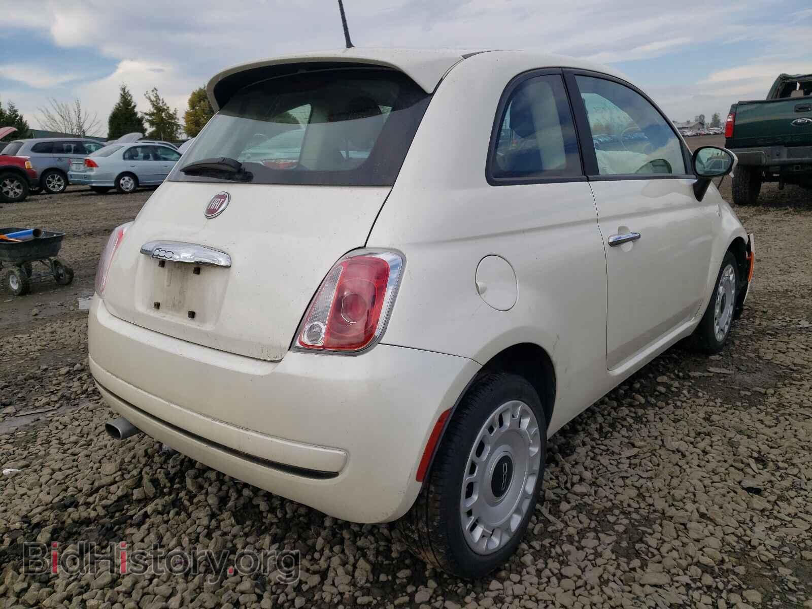 2013 FIAT 500 - VIN: 3C3CFFAR8DT741229 - Фото 4