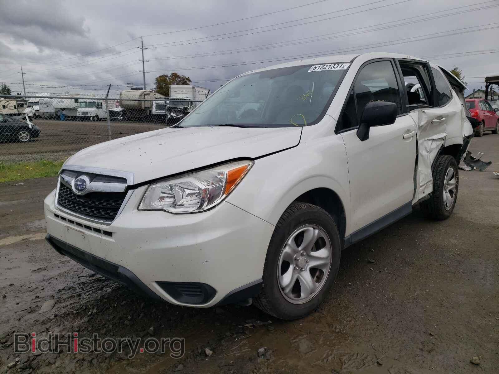 2014 SUBARU FORESTER - VIN: JF2SJAAC6EH433319 - Фото 2