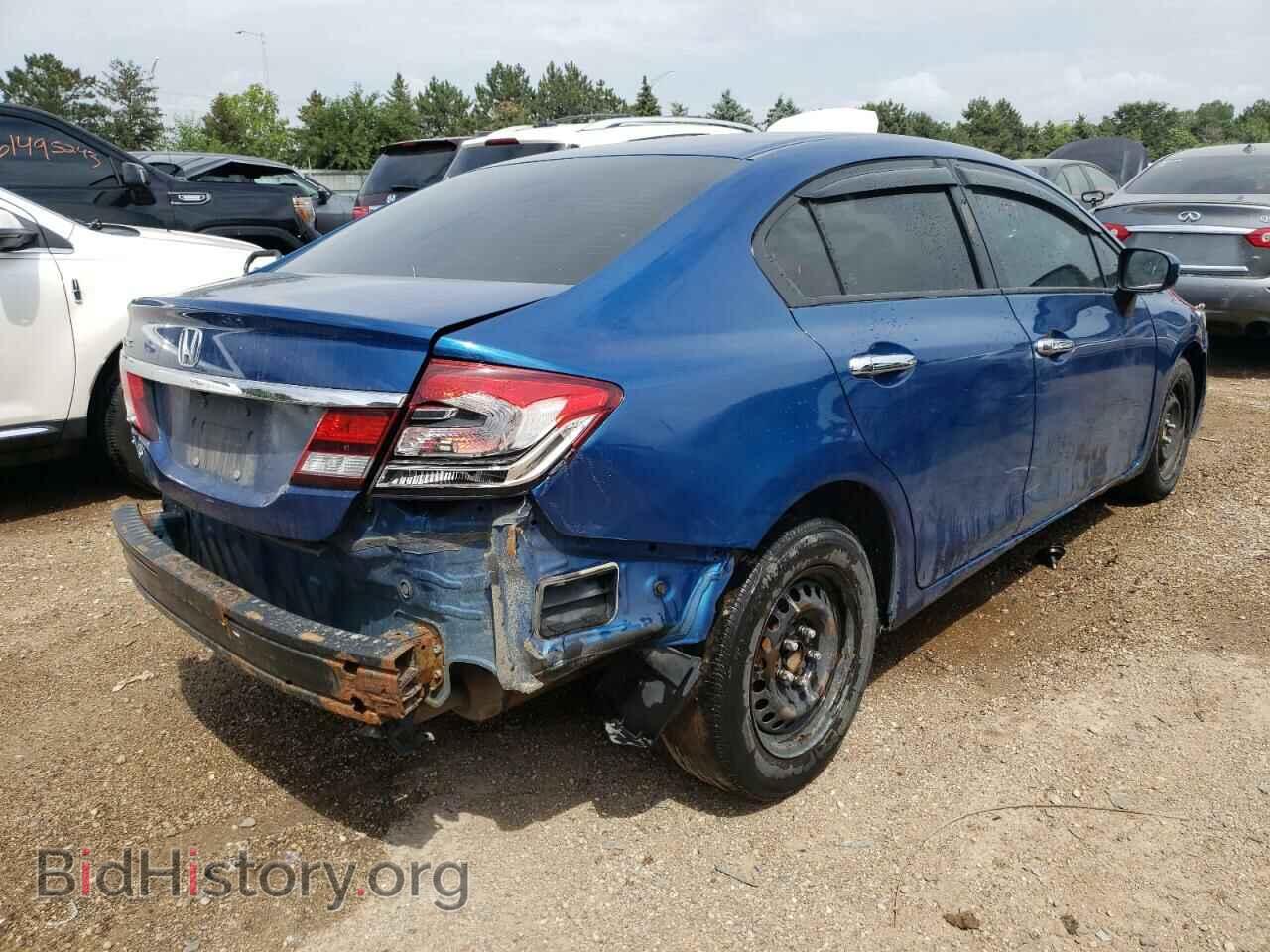 2014 HONDA CIVIC - VIN: 19XFB2F56EE012445 - Фото 3