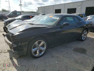 2012 Dodge CHALLENGER SXT, black — VIN 2C3CDYAG7CH106252, Copart