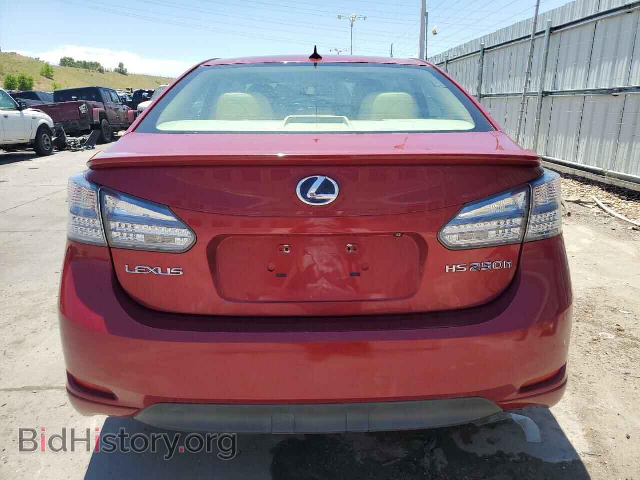 2010 LEXUS HS - VIN: JTHBB1BA4A2001932 - Фото 6