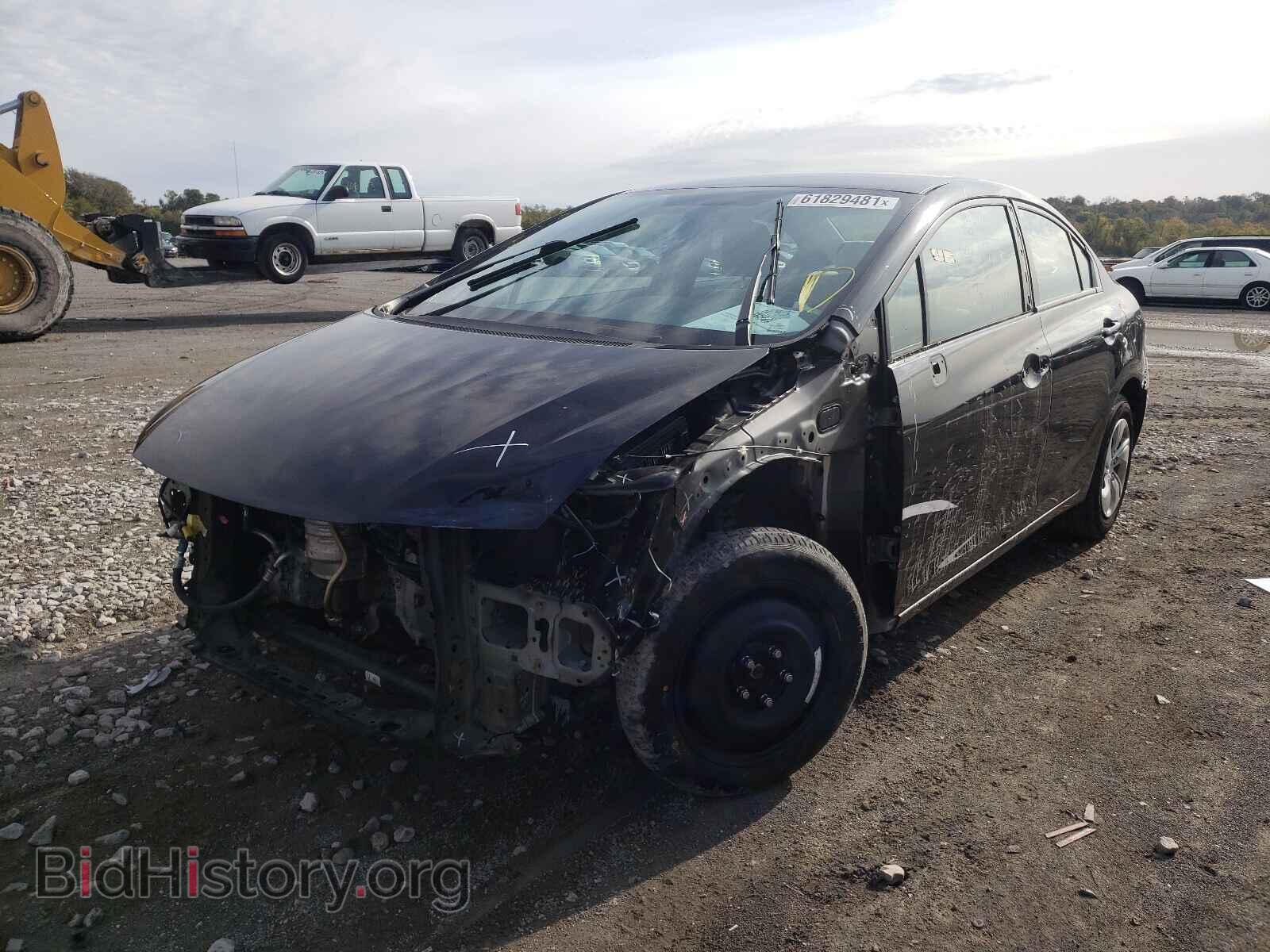 2015 HONDA CIVIC - VIN: 19XFB2F54FE051259 - Фото 2