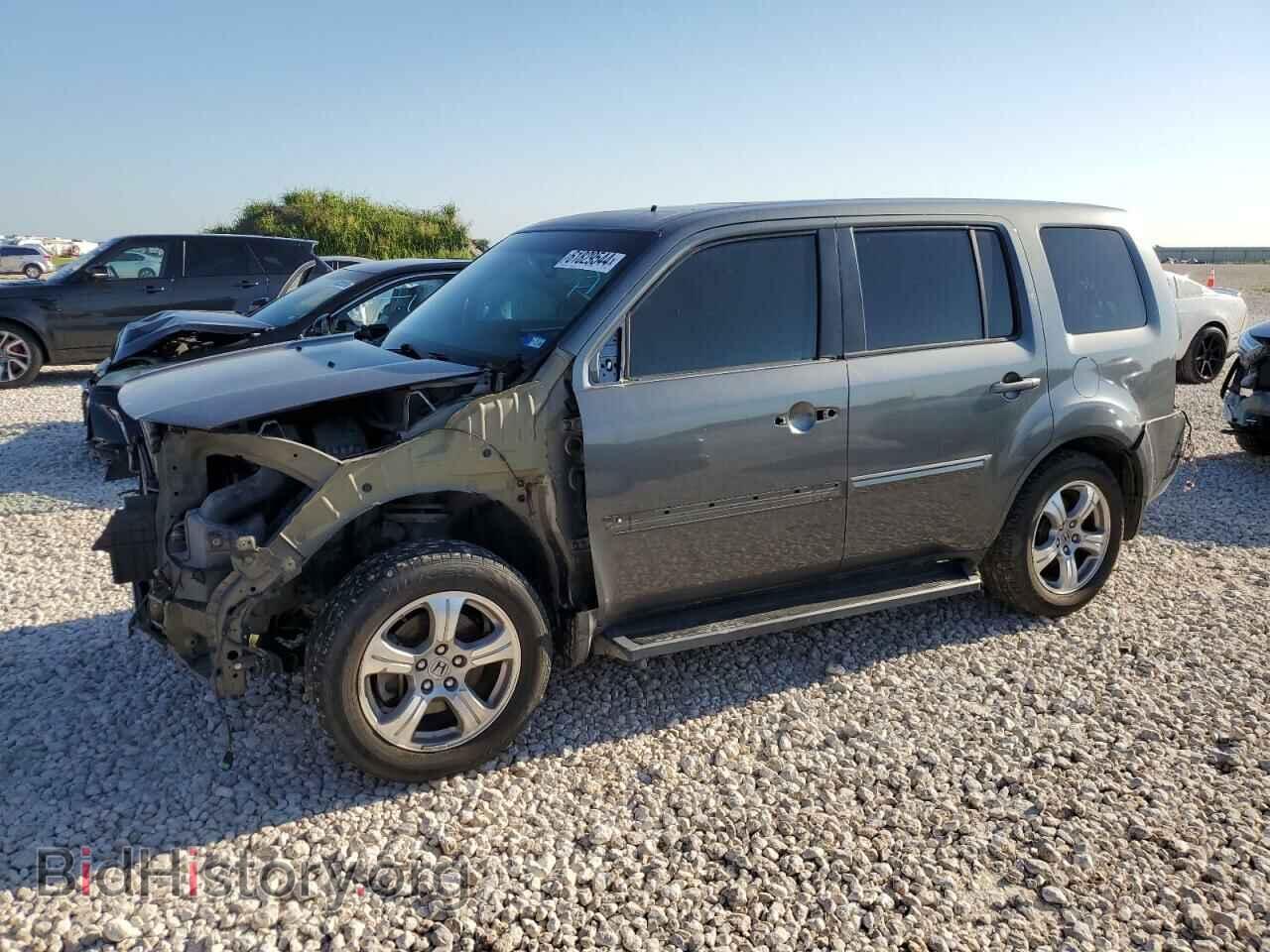 Photo 5FNYF3H55CB008362 - HONDA PILOT 2012