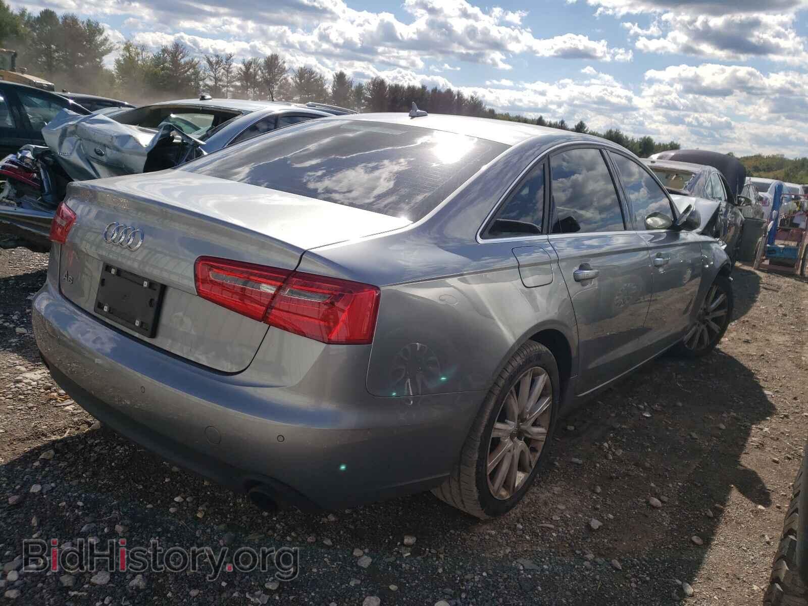 2013 AUDI A6 - VIN: WAUGFAFC4DN010279 - Фото 4