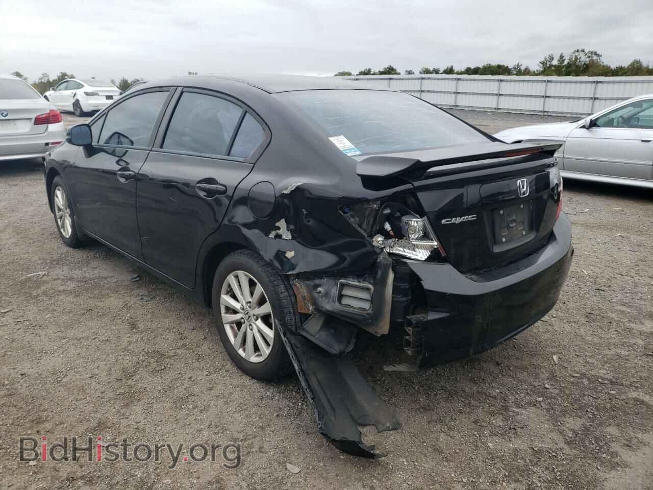 2012 HONDA CIVIC - VIN: 19XFB2F97CE381699 - Фото 3
