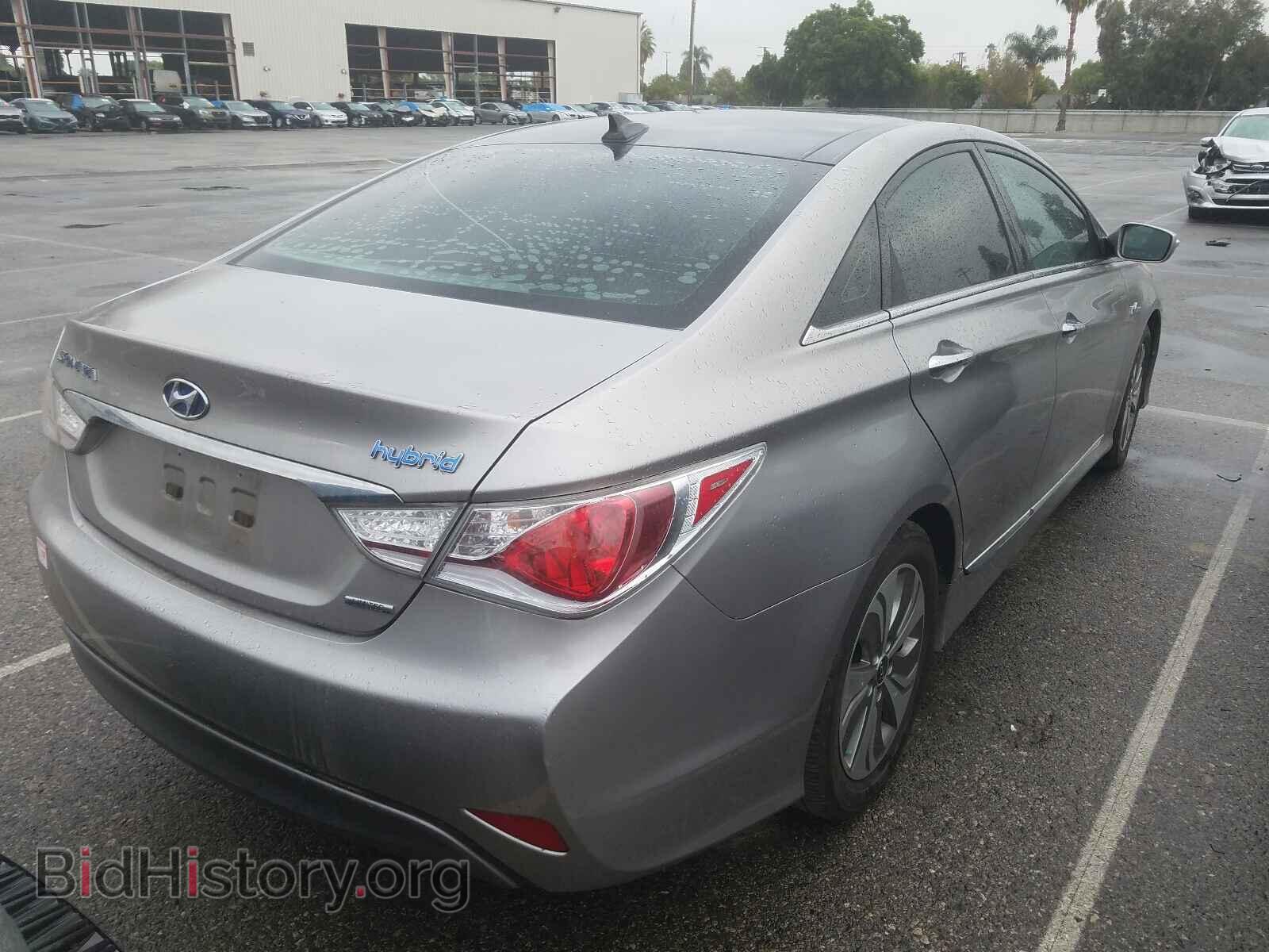 2014 HYUNDAI SONATA - VIN: KMHEC4A40EA106788 - Фото 4
