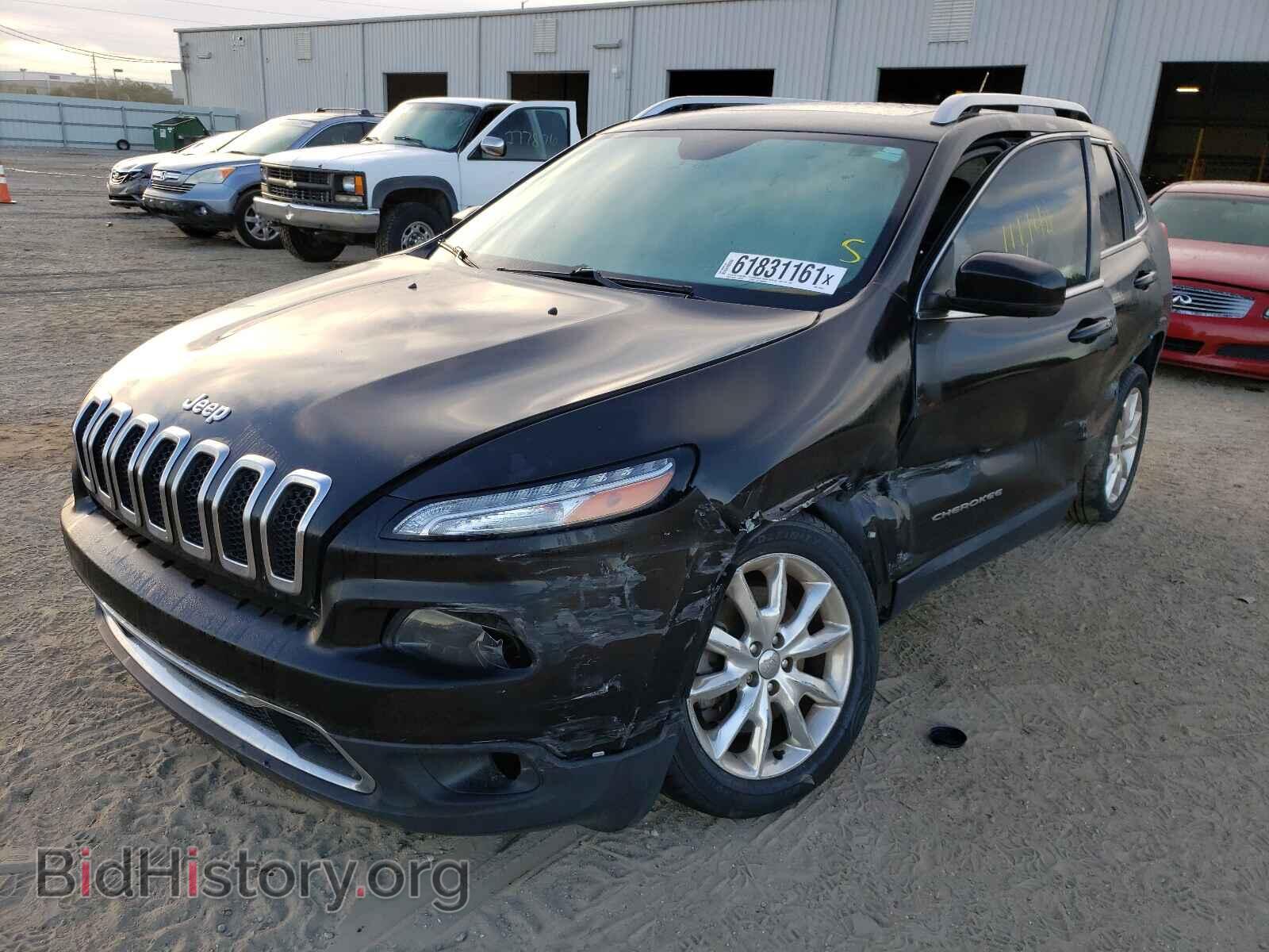 2015 JEEP CHEROKEE - VIN: 1C4PJLDS5FW516076 - Фото 2