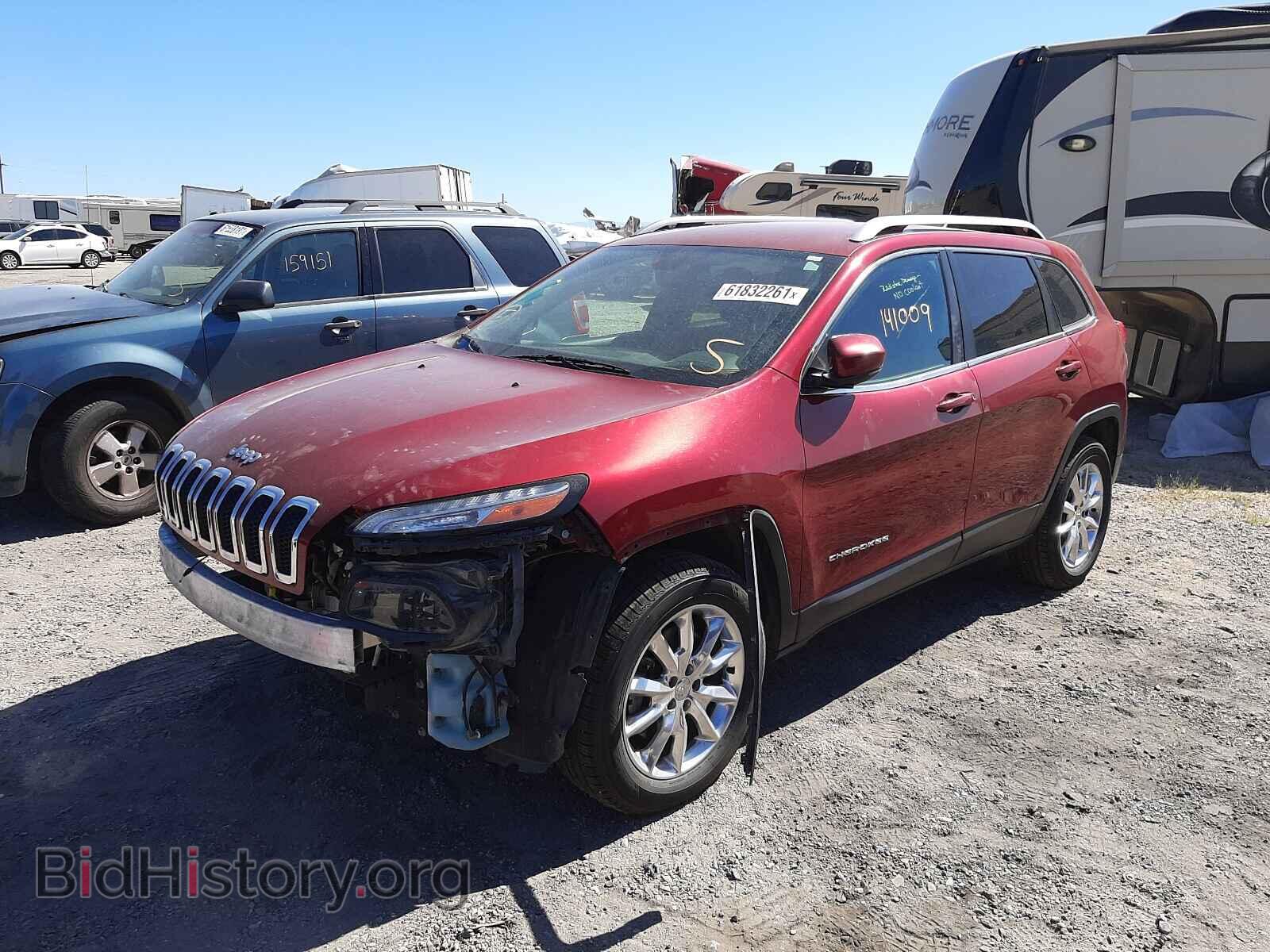 2015 JEEP CHEROKEE - VIN: 1C4PJMDB8FW763761 - Фото 2