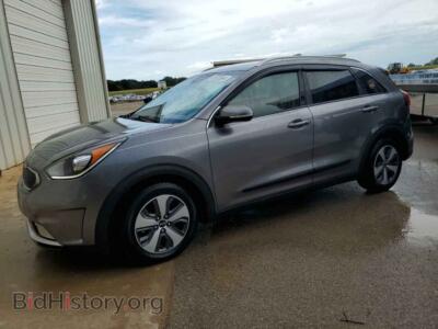 2017 Kia NIRO EX, серый — VIN KNDCC3LC8H5071912, Copart