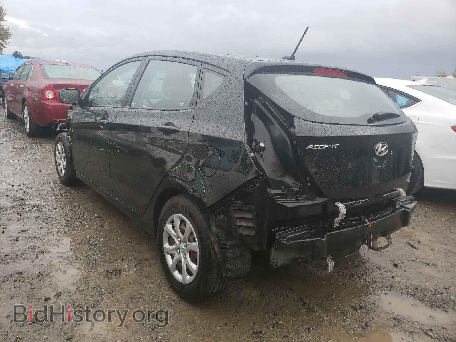 2013 HYUNDAI ACCENT - VIN: KMHCT5AE8DU088270 - Фото 3
