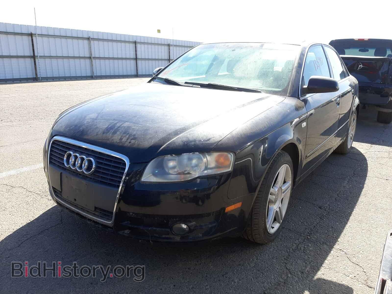 2007 AUDI A4 - VIN: WAUAF78E17A017550 - Фото 2