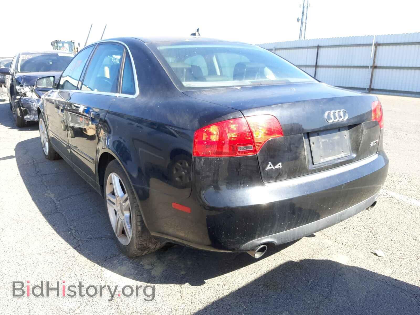 2007 AUDI A4 - VIN: WAUAF78E17A017550 - Фото 3