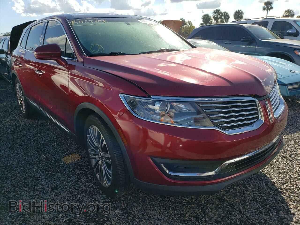 Фотография 2LMTJ6LRXGBL31832 - LINCOLN MKX 2016