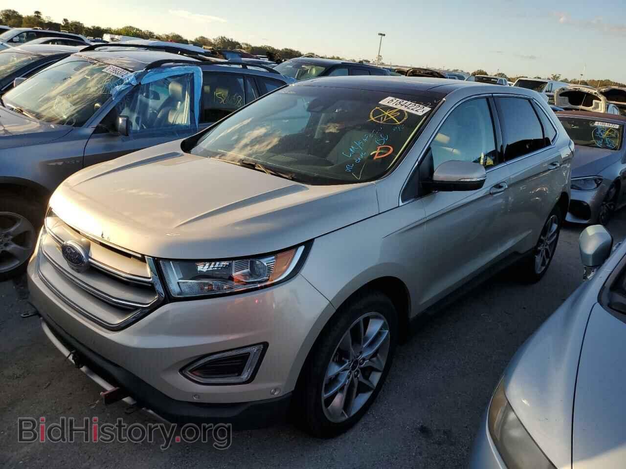 2017 FORD EDGE - VIN: 2FMPK3K86HBB87165 - Фото 2