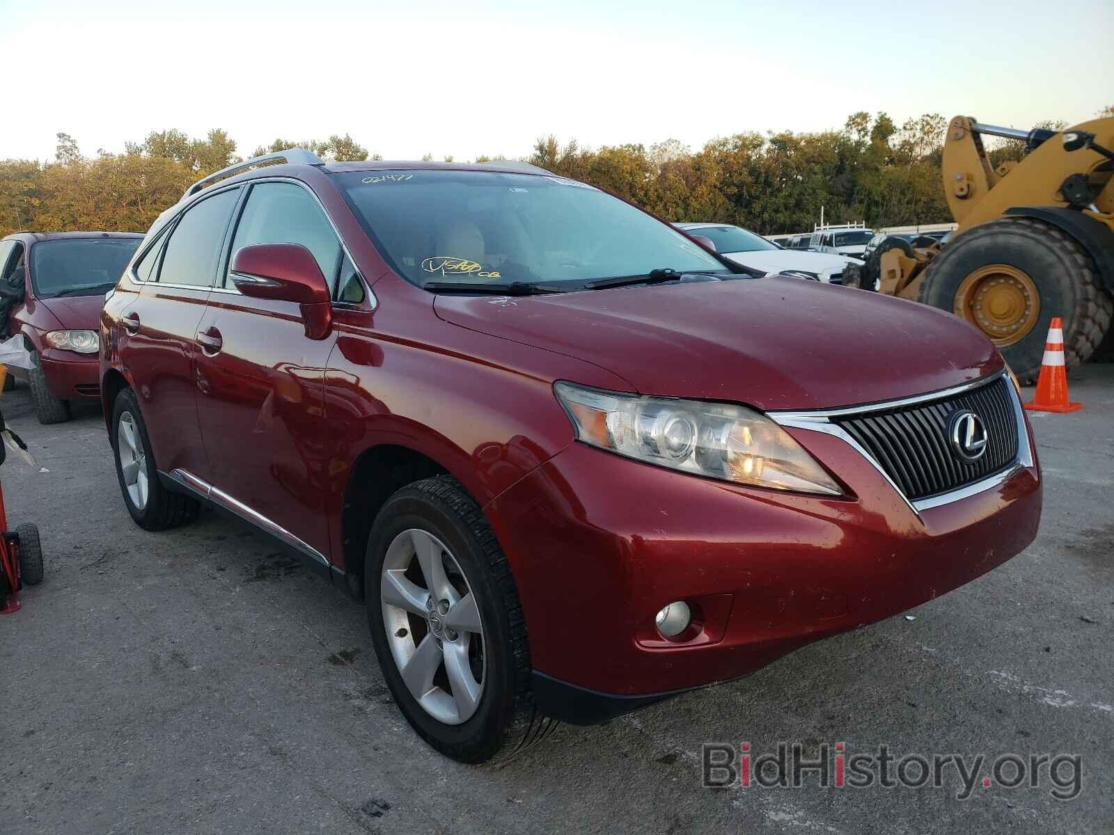 Фотография 2T2BK1BA9AC021477 - LEXUS RX350 2010