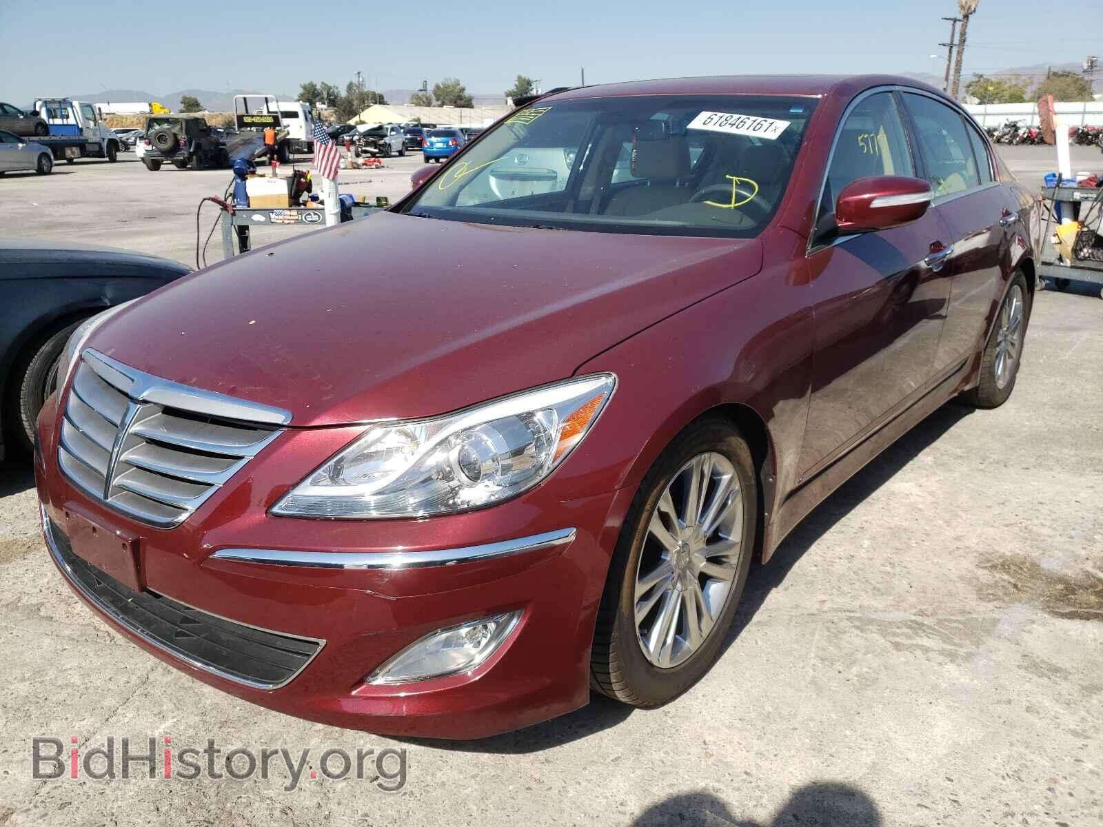 2012 HYUNDAI GENESIS - VIN: KMHGC4DD5CU155355 - Фото 2
