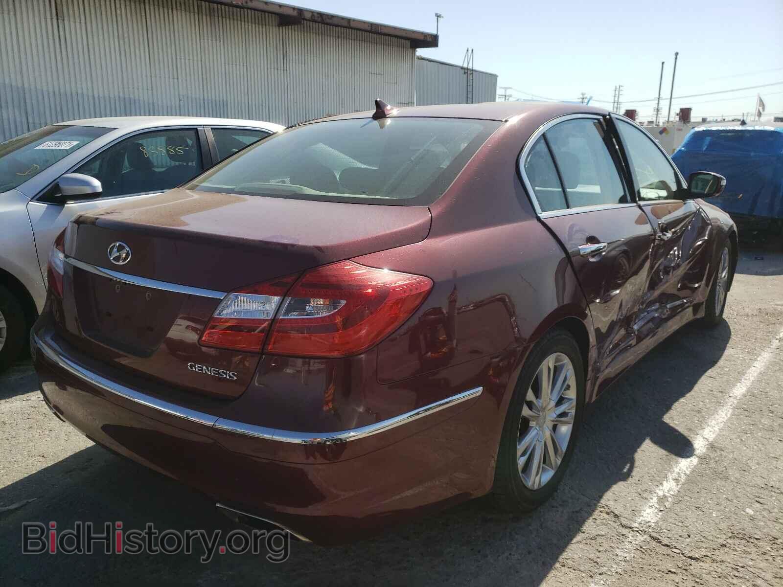 2012 HYUNDAI GENESIS - VIN: KMHGC4DD5CU155355 - Фото 4