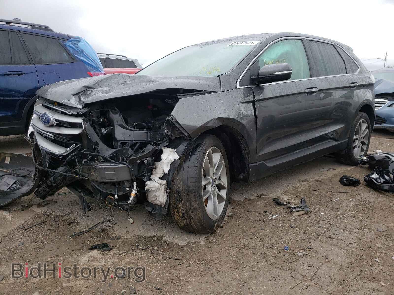 2018 FORD EDGE - VIN: 2FMPK4K82JBB09560 - Фото 2