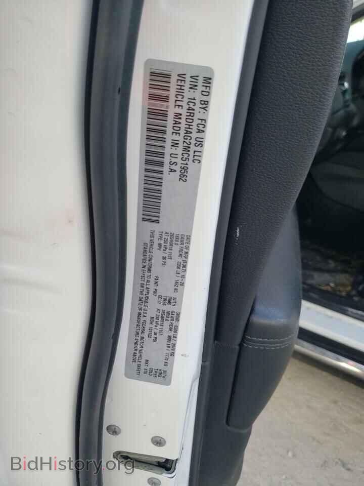 2021 DODGE DURANGO - VIN: 1C4RDHAG2MC519562 - Photo 10