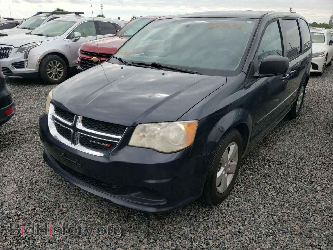 2013 DODGE CARAVAN - VIN: 2C4RDGBG4DR733551 - Фото 2