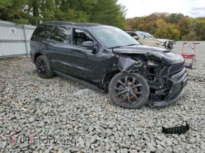 2019 Dodge DURANGO Durango GT, черный — VIN 1C4RDJDG7KC807058, Copart