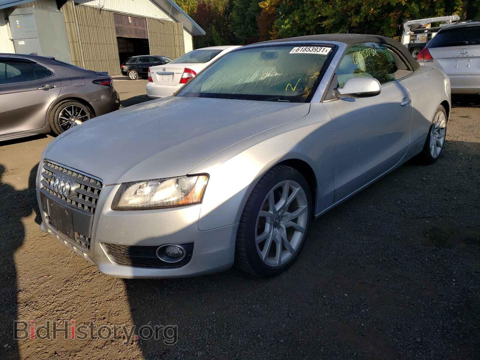 2011 AUDI A5 - VIN: WAUCFAFH4BN018521 - Фото 2