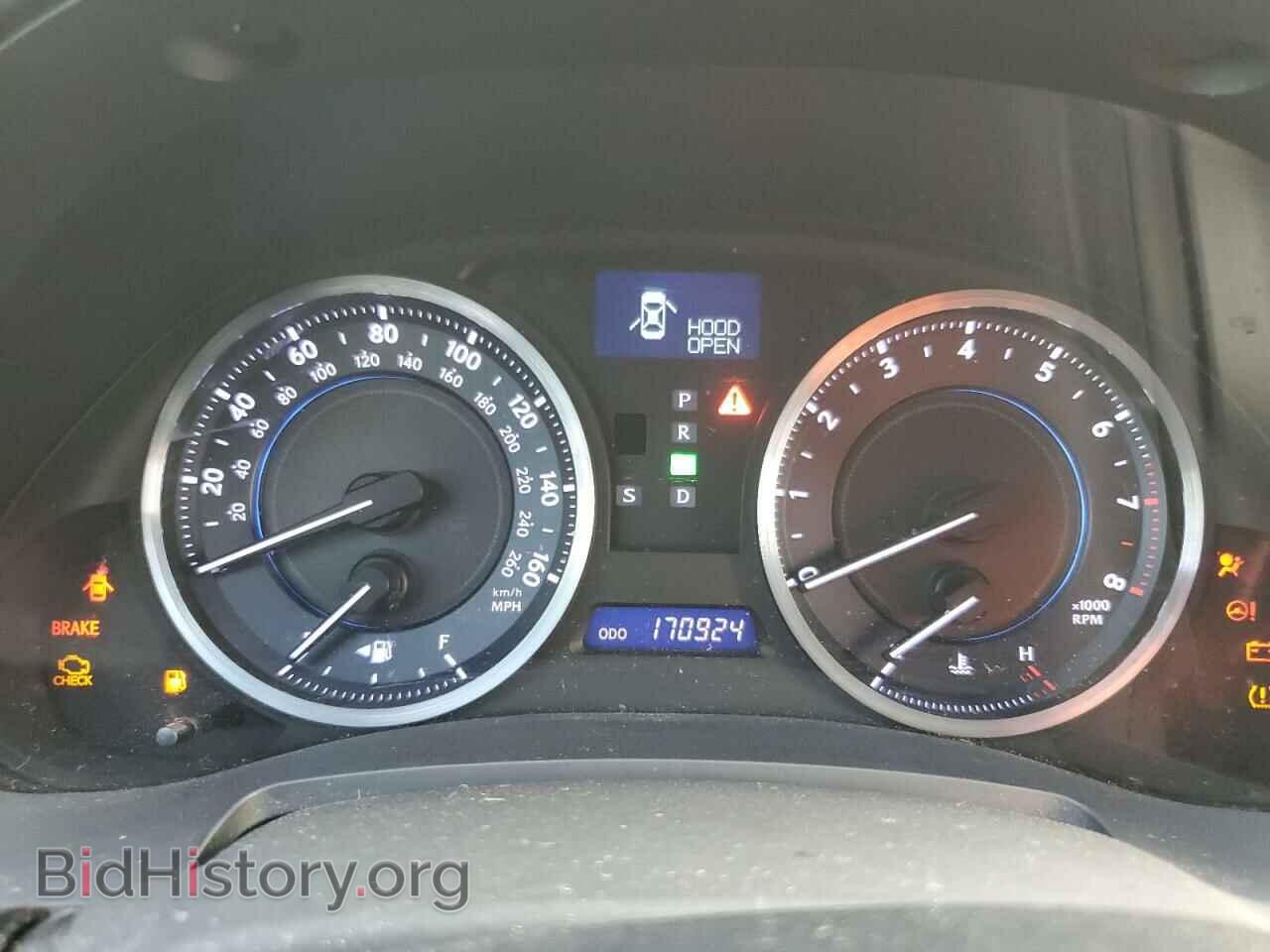 2012 LEXUS IS - VIN: JTHBF5C27C2103103 - Фото 9