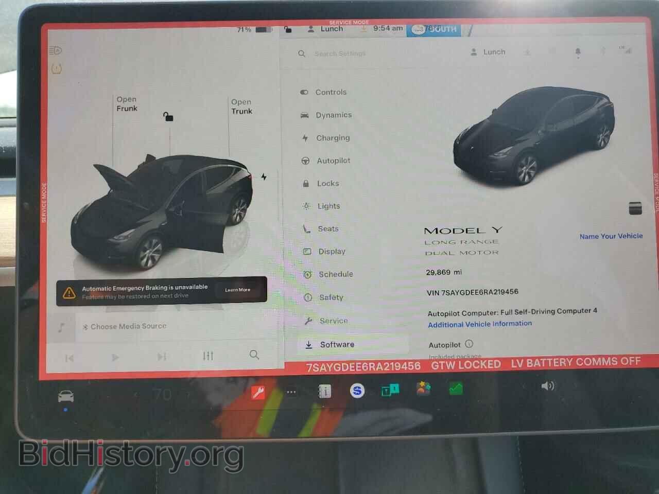 2024 TESLA MODEL Y - VIN: 7SAYGDEE6RA219456 - Photo 9
