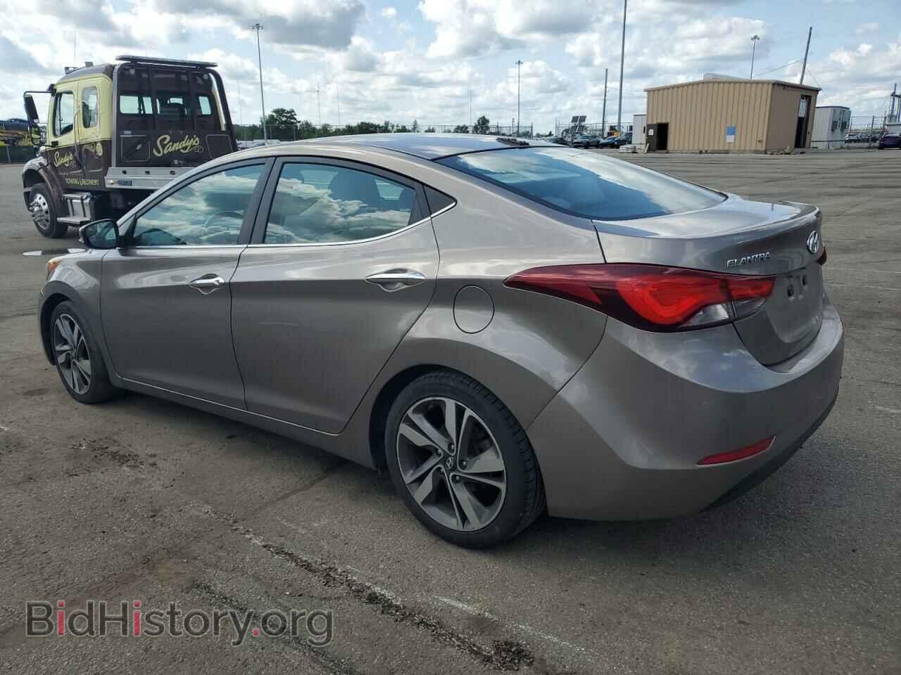 2015 HYUNDAI ELANTRA - VIN: 5NPDH4AEXFH586830 - Фото 2