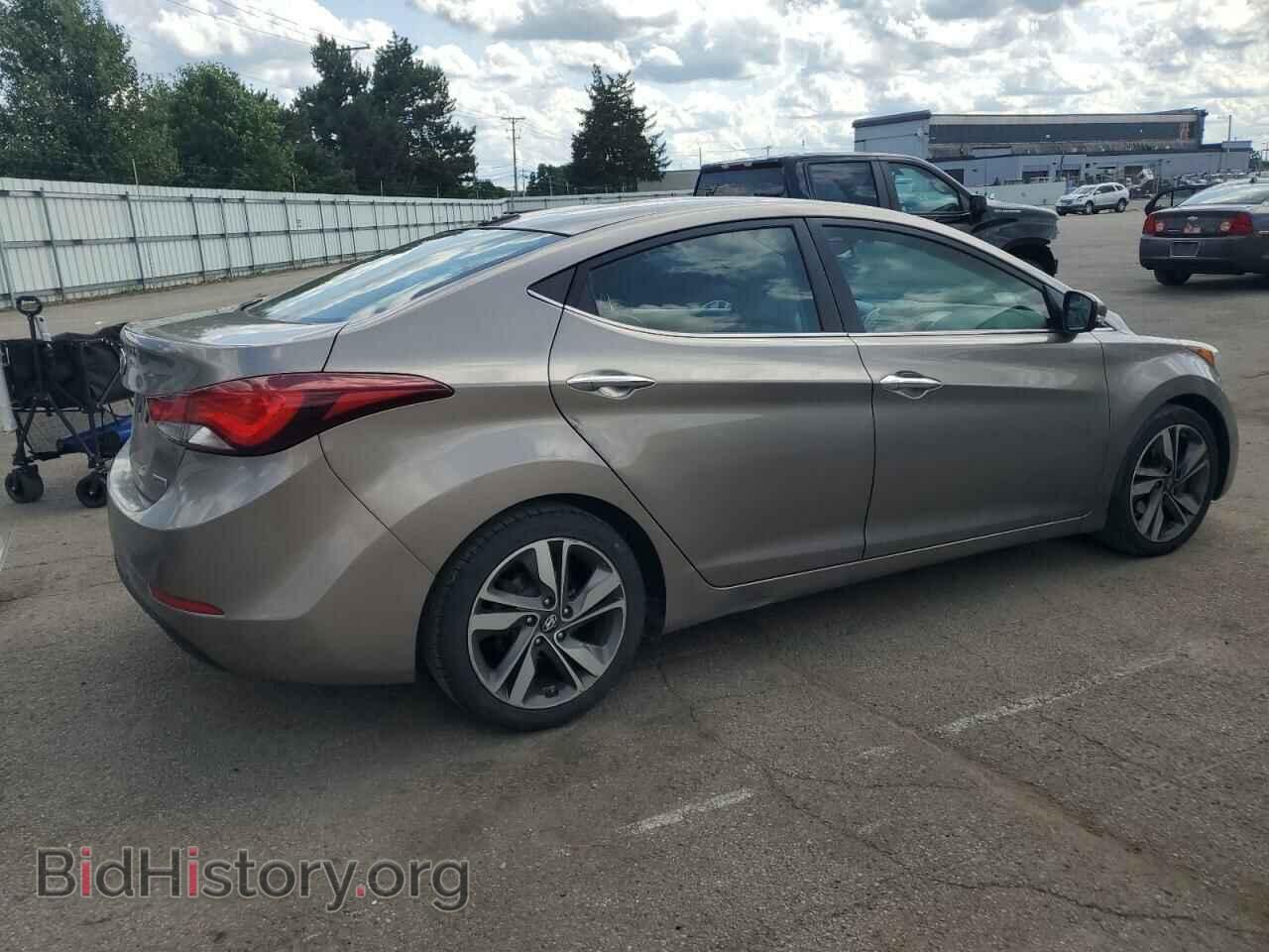 2015 HYUNDAI ELANTRA - VIN: 5NPDH4AEXFH586830 - Фото 3