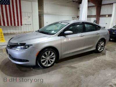 2016 Chrysler 200 S, серебристый — VIN 1C3CCCBB4GN117666, Copart