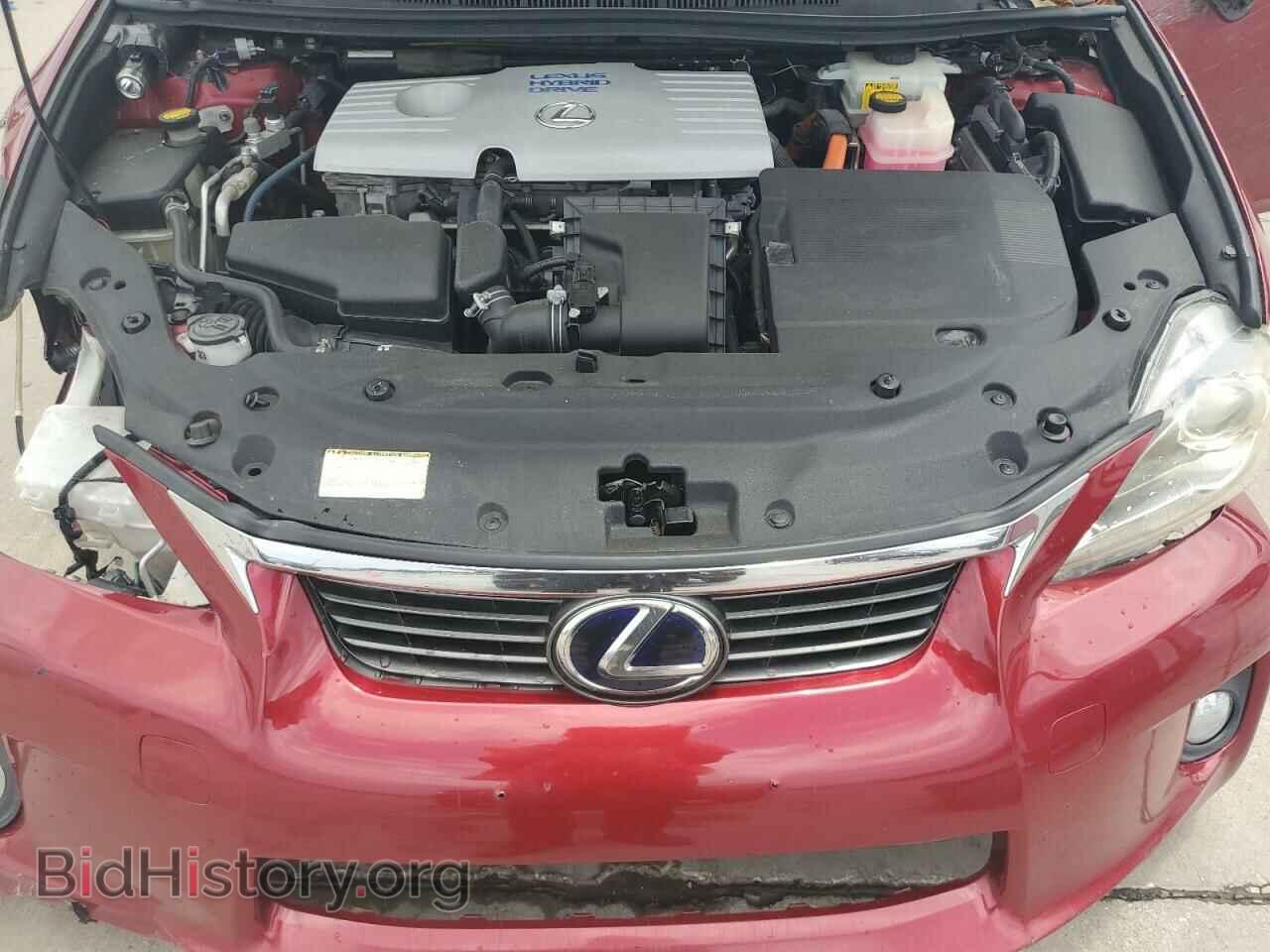 2012 LEXUS CT 200 - VIN: JTHKD5BH4C2108075 - Фото 11