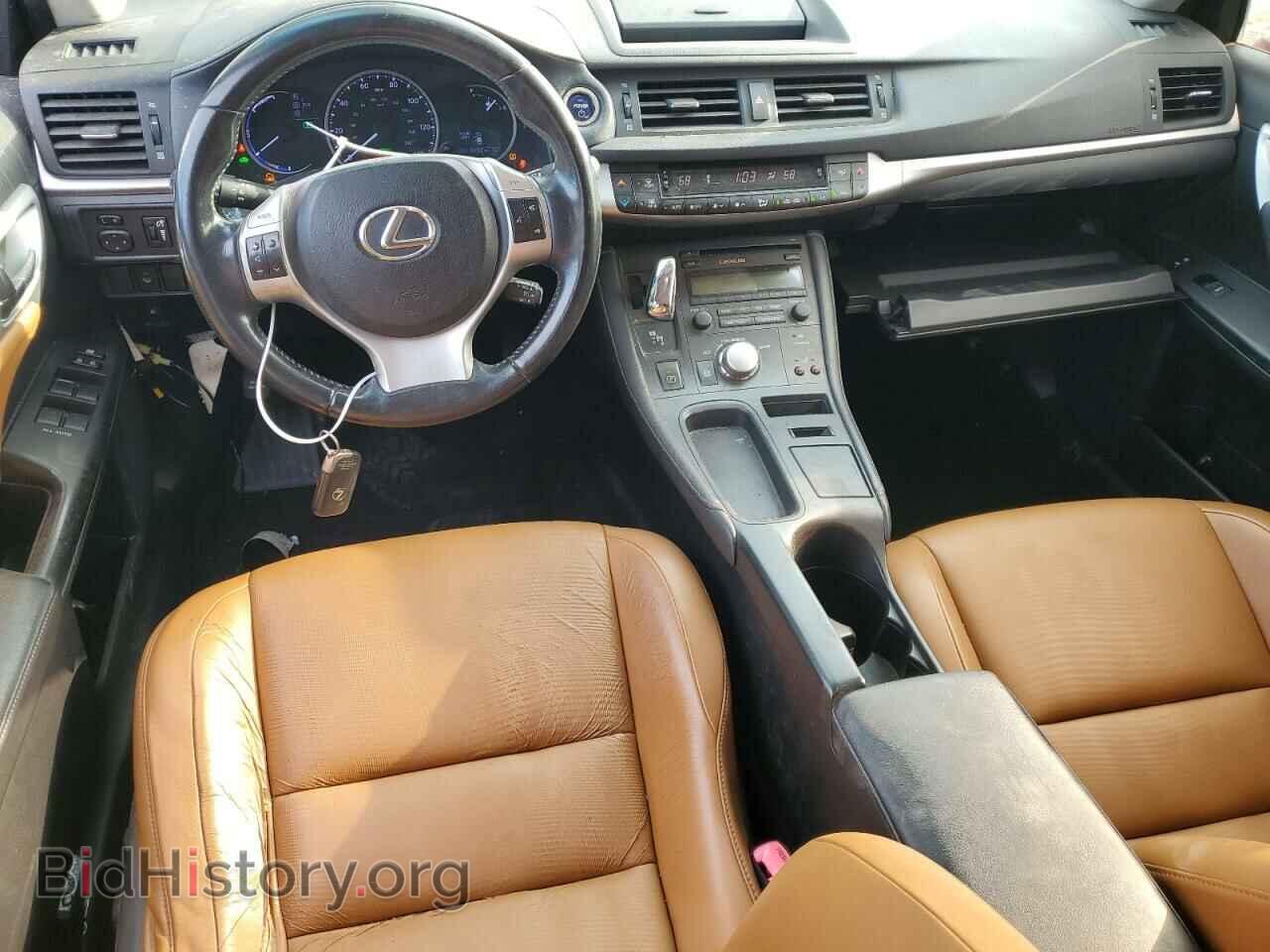 2012 LEXUS CT 200 - VIN: JTHKD5BH4C2108075 - Фото 8