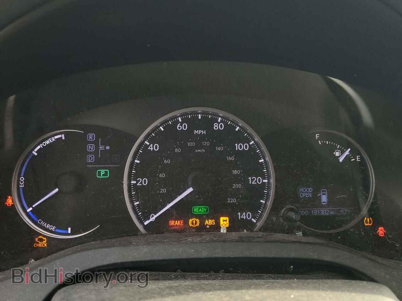 2012 LEXUS CT 200 - VIN: JTHKD5BH4C2108075 - Фото 9