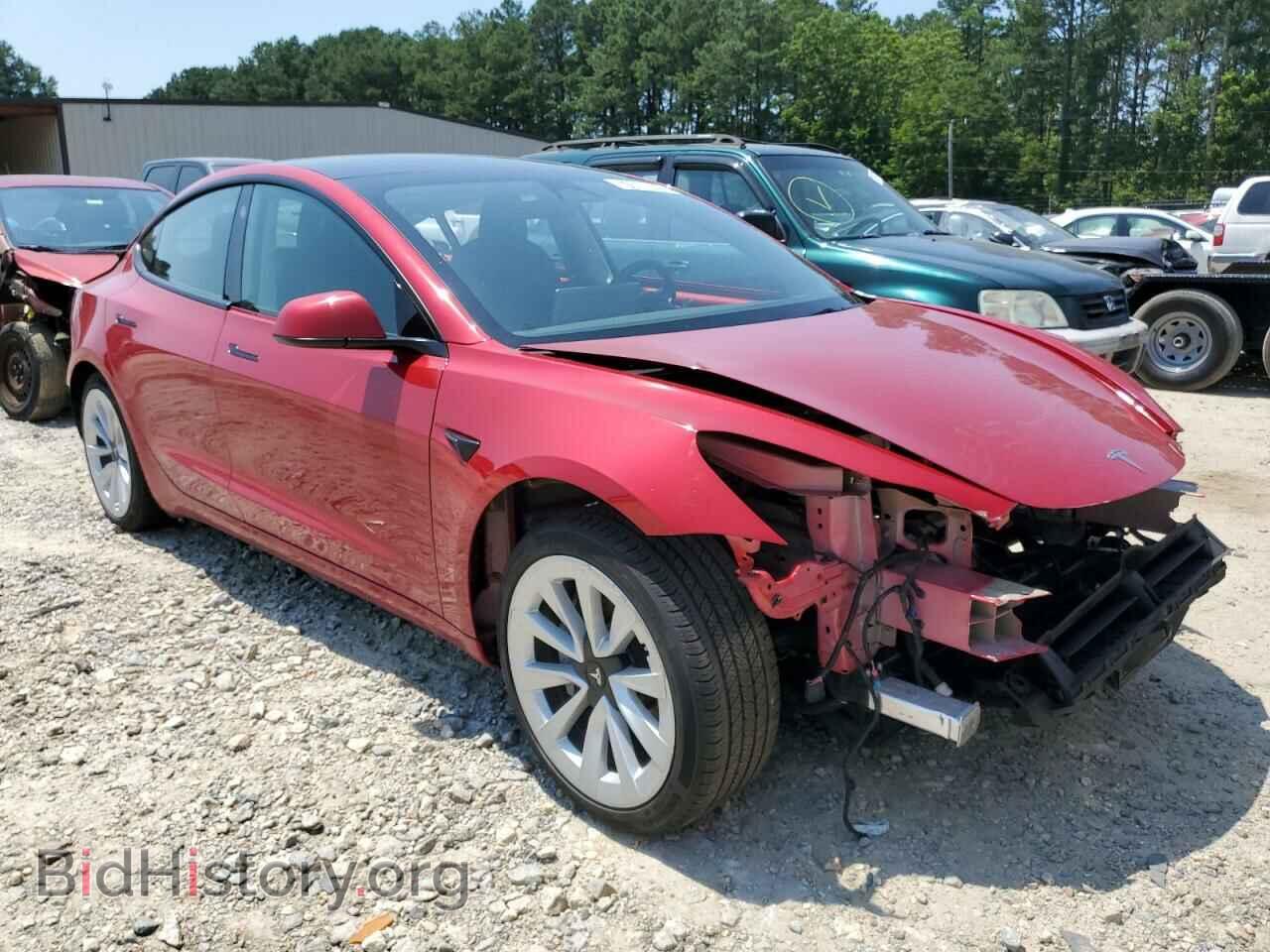 2022 TESLA MODEL 3 - VIN: 5YJ3E1EA2NF287887 - Фото 4