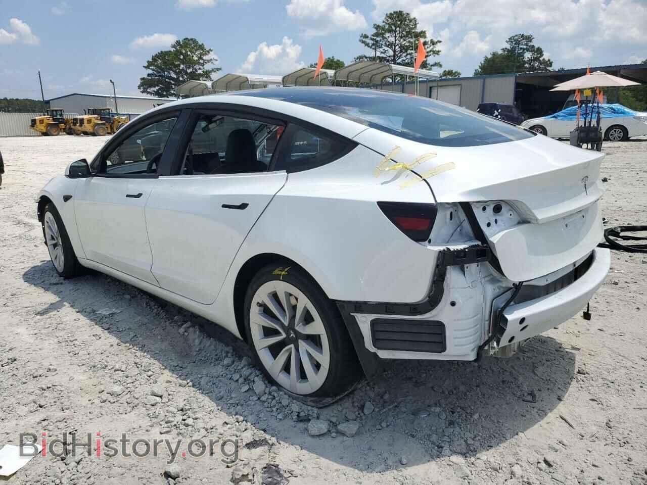 2022 TESLA MODEL 3 - VIN: 5YJ3E1EA9NF371642 - Photo 2