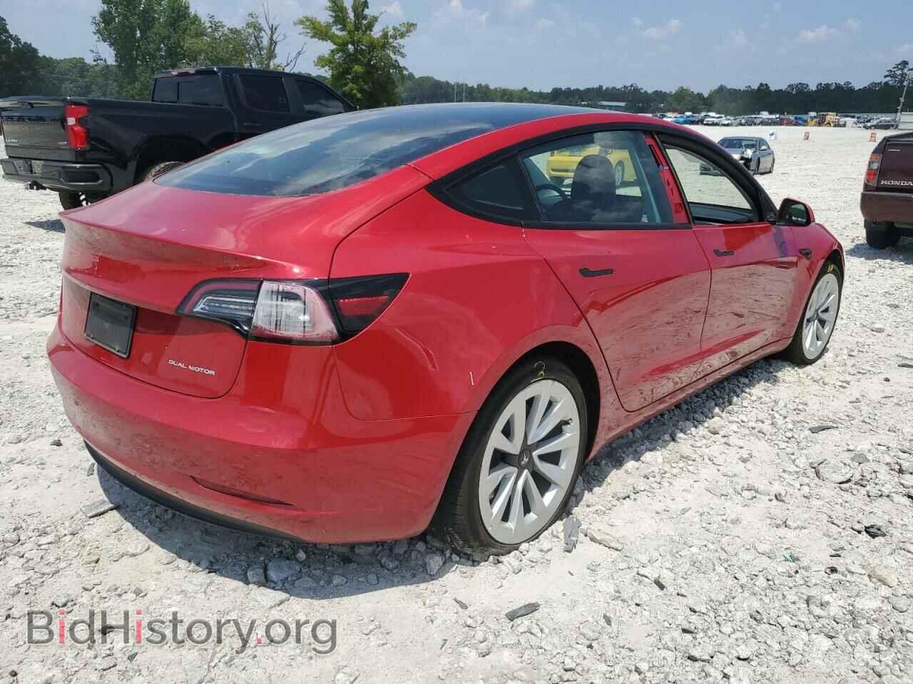 2022 TESLA MODEL 3 - VIN: 5YJ3E1EB2NF187488 - Photo 3