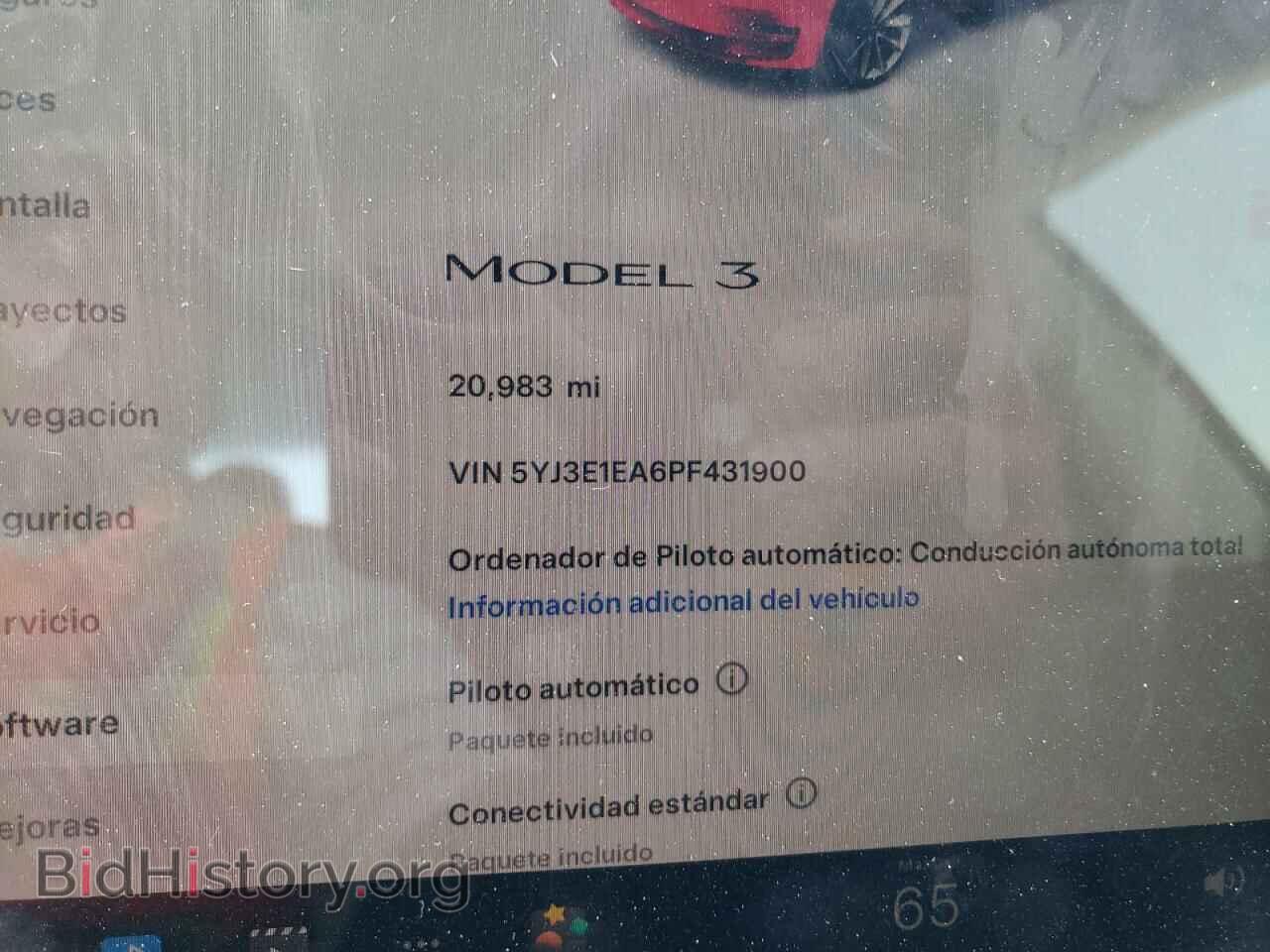 2023 TESLA MODEL 3 - VIN: 5YJ3E1EA6PF431900 - Фото 9