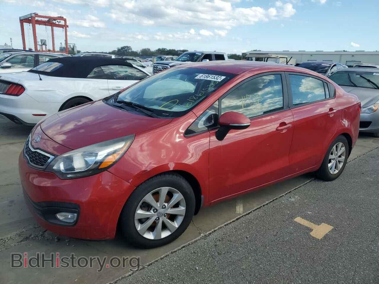 2012 KIA RIO - VIN: KNADN4A34C6057237 - Фото 2